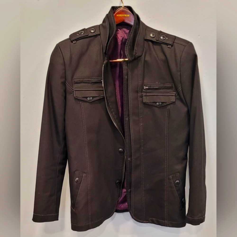 Ron Tomson RNT23 Men's Coat, Luxury High Fashion Jacket, Size XXL